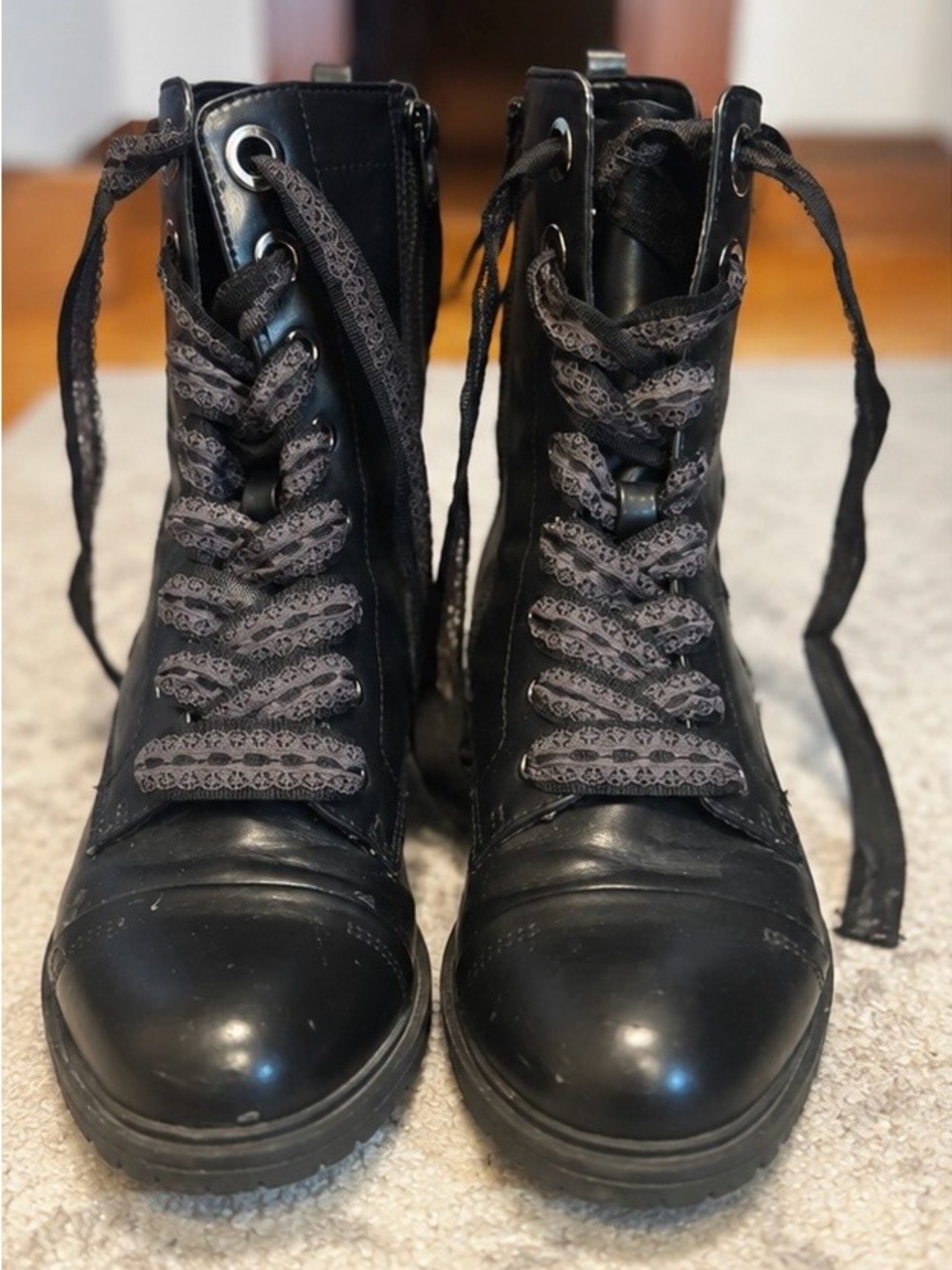 Express Combat Boots | Edgy with a Feminine Twist